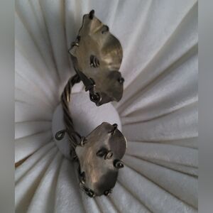 Handmade Brass Flower Ring